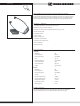 SENNHEISER SET 100 Product Sheet