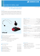 SENNHEISER Audiology Set 810 S Infra-red Specifications