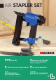 PARKSIDE AIR STAPLER SET - MANUAL 2 Operation And Safety Notes