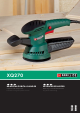PARKSIDE KH 3028 RANDOM ORBITAL SANDER Operation And Safety Notes