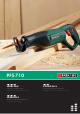 PARKSIDE KH 3052 SABRE SAW Manual
