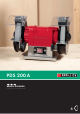 PARKSIDE PDS 200 A Operation And Safety Notes
