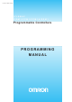 OMRON CPM1 Programming Manual