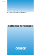 OMRON ZFX-C Command Reference Manual