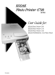 KODAK 4720 PHOTO PRINTER Manual