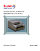 KODAK 8650R THERMAL PRINTER Operator's Manual
