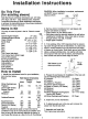 Frigidaire FAH106S1T - 10000 BTU Through-the-Wall Air Conditioner Installation Instructions Manual