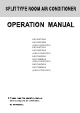 Haier HSU-09CW03 Operation Manual