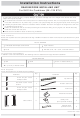 Frigidaire FRA12EZT2 Installation Instructions Manual