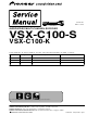 Pioneer VSX-C100 Service Manual