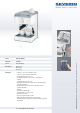 SEVERIN ESPRESSO MAKERS - DATASHEET 2 Datasheet