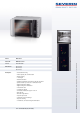 SEVERIN MICROWAVE Datasheet