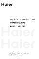 HAIER 42EP24S Owner's Manual