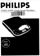 Philips AZ6834 - Portable Radio Cass Rec User Manual