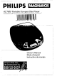 Philips AZ7000 - Cd Personal Owner's Manual