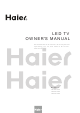 HAIER LE19C1320 - ANNEXE 881 Owner's Manual