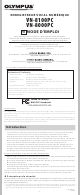 Olympus VN-8000PC Manuel D'utilisation