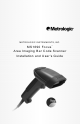 Metrologic MS1690 - Metrologic Focus - Wired Handheld Barcode Scanner Installation And User Manual