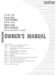 Brother MFC-1650 Owner's Manual