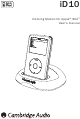 Cambridge Audio iD10 User Manual