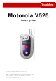 MOTOROLA V525 Setup Manual