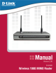 D-link DI-634M - Super G With MIMO Wireless Router Manual