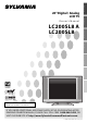 Sylvania LC200SL8 A Owner's Manual