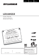 Sylvania LD320SSX Owner's Manual