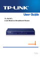 TP-Link TL-R470T User Manual