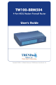 TRENDnet TW100-BRM504 User Manual