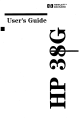 HP 38g - Graphing Calculator User Manual