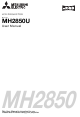 Mitsubishi Electric MH2850U User Manual