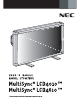 NEC AccuSync LCD4010 User Manual