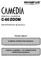 Olympus CAMEDIA C-60 Zoom Reference Manual