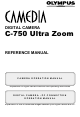 Olympus CAMEDIA C-755 Ultra Zoom Reference Manual