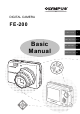 Olympus FE-200 Basic Manual