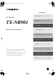 Onkyo TX-NR901 Instruction Manual