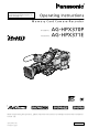 Panasonic AG-HPX370 Operating Instructions Manual
