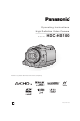 Panasonic HDC-HS100 Operating Instructions Manual