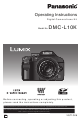 Panasonic Lumix DMC-L10 Operating Instructions Manual