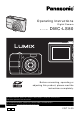 Panasonic Lumix DMC-LS80 Operating Instructions Manual