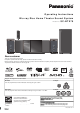Panasonic SC-BTX70 Operating Instructions Manual