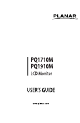 Planar PQ1710M User Manual