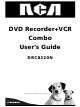RCA DRC8320N User Manual