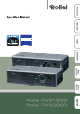 Rollei RVS1500 Operation Manual