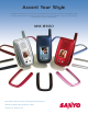 Sanyo MM-8300 Brochure & Specs