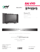 Sanyo DP42545 Owner's Manual