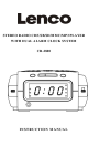 LENCO CR-2800 Instruction Manual