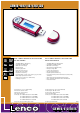 LENCO XEMIO-126 Specifications