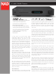 NAD C445 Datasheet
